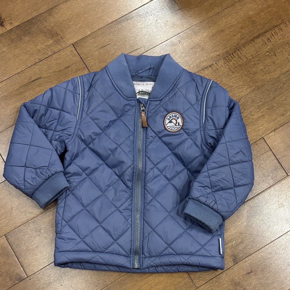 Souris Mini Quilted Kids Puffer Jacket